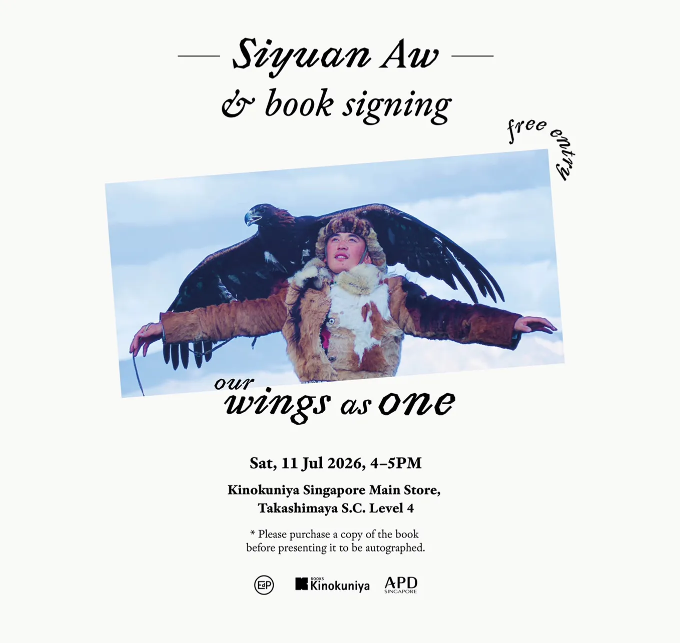 Book Signing - Meet the Author Siyuan Aw