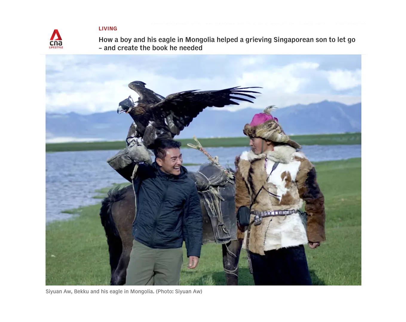 Article in Channel News Asia